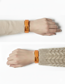 Pulsera Atomizadora de Fragancias - Naranja Nuclear